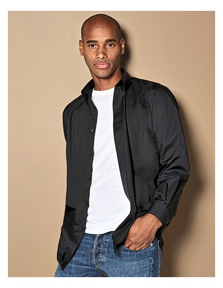 KUS-KK140-Mens Classic Fit Workforce Shirt Long Sleeve 2